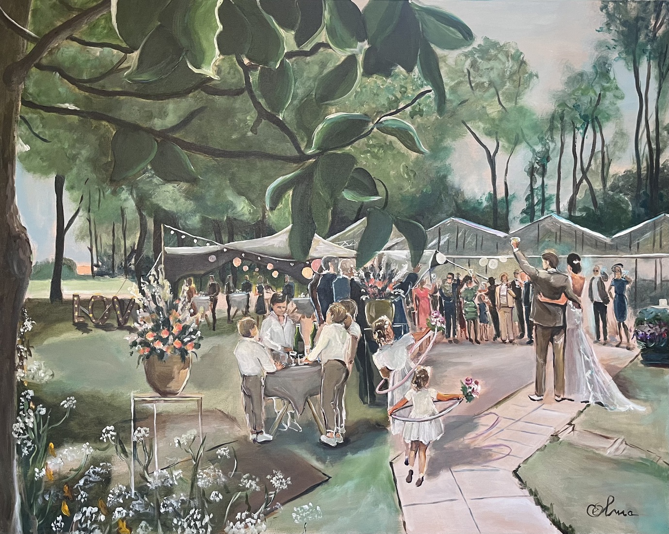 Bruidspaar in Nieuwerkerk aan den IJssel