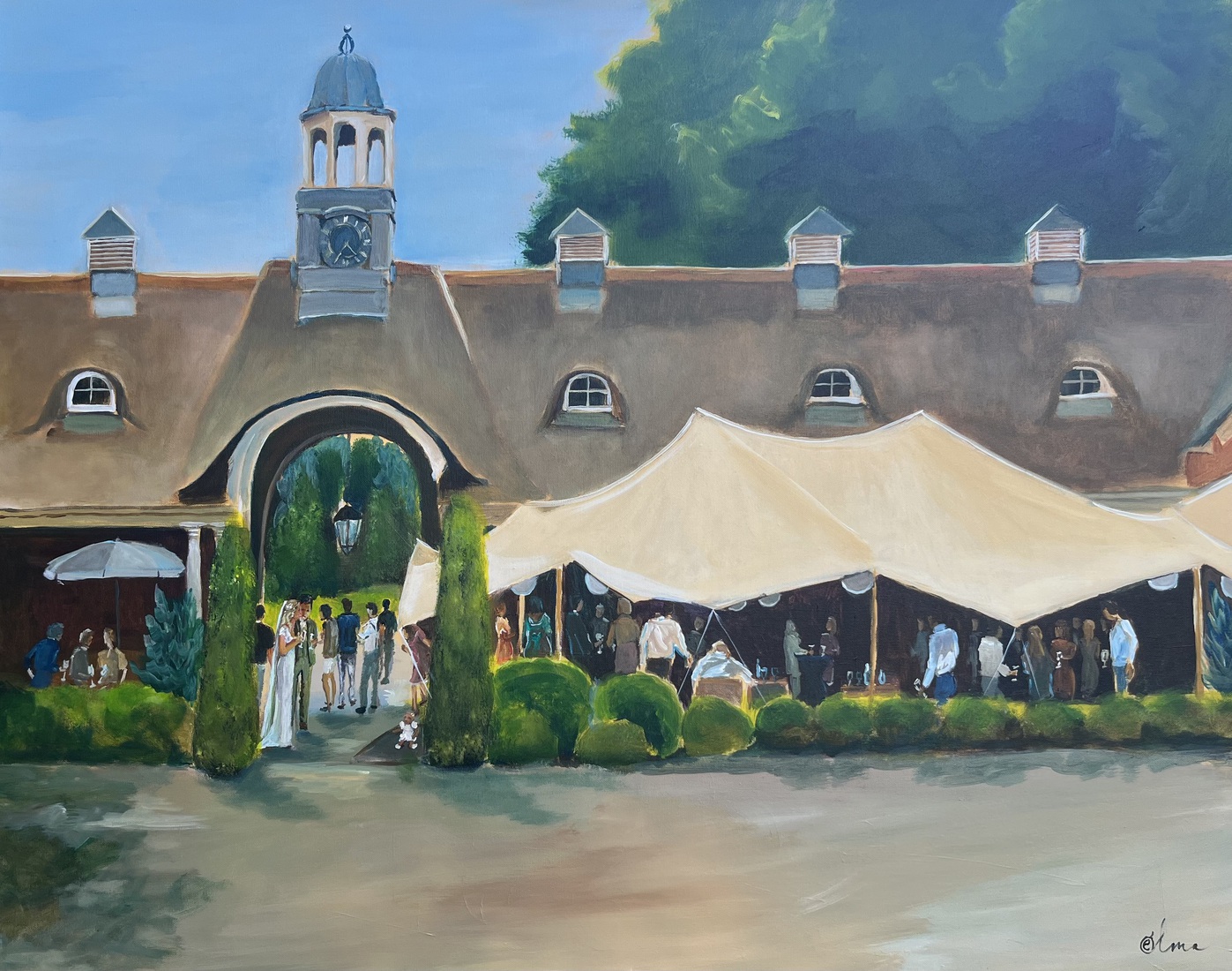 Bruiloft bij landgoed Brakkesteyn, Nijmegen