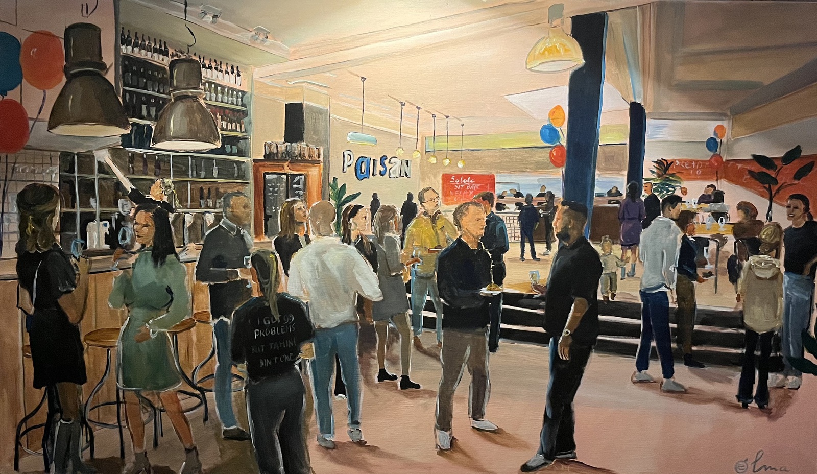 10 jarig jubileum restaurant Paisan in Hilversum