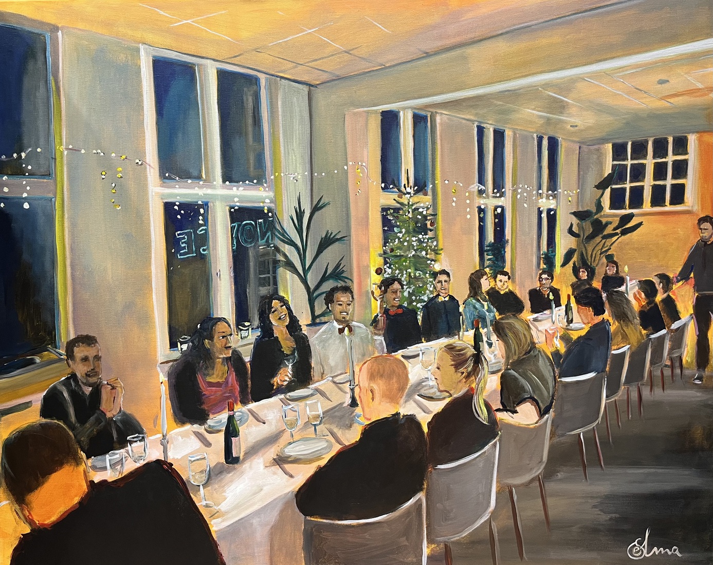 3e kerstdag met vrienden