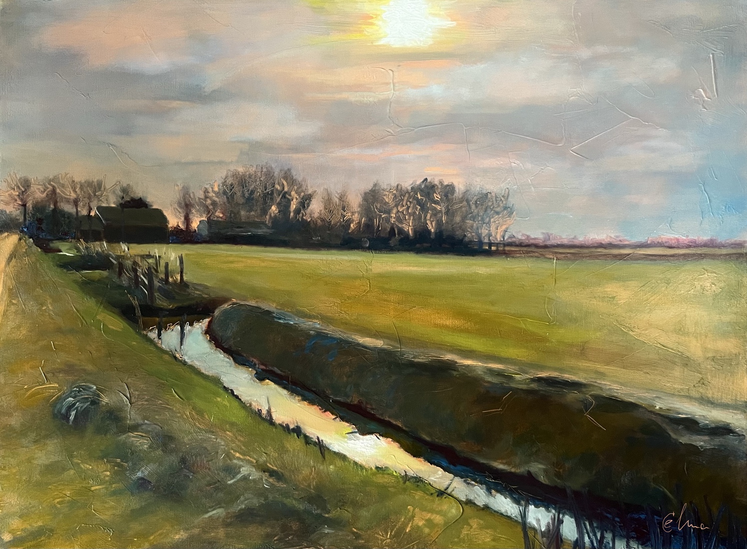 Polder bij Hellevoetsluis