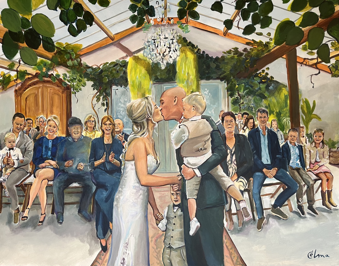 Ceremonie bij De Hazelhof