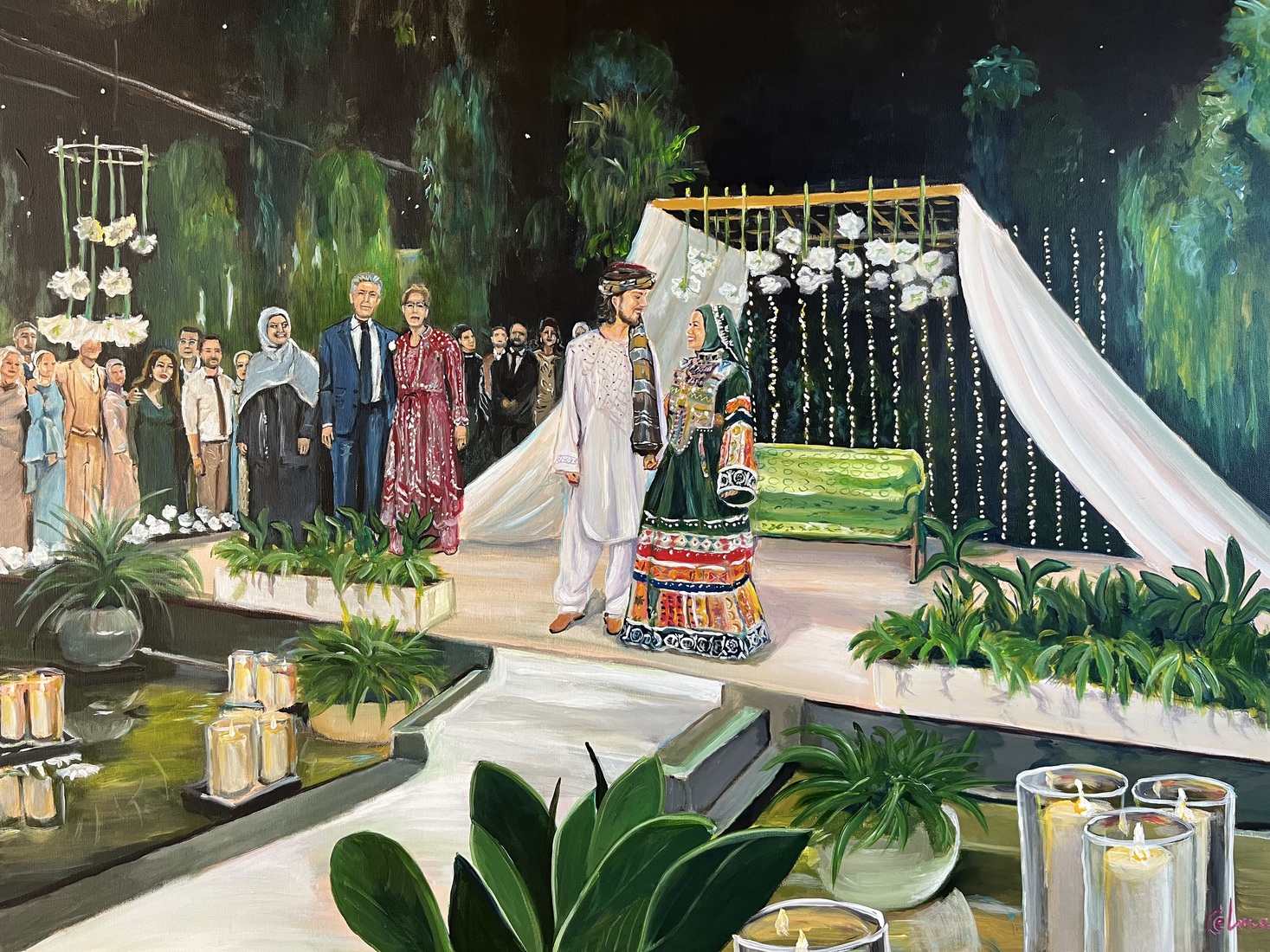 Afghaans/Koerdische bruiloft