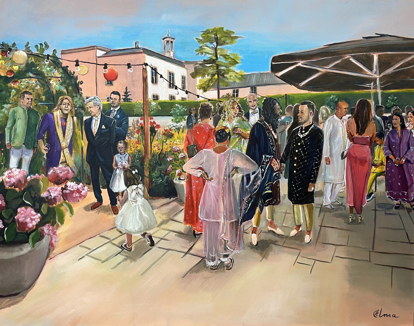 Bruiloft bij Villa Ockenburg