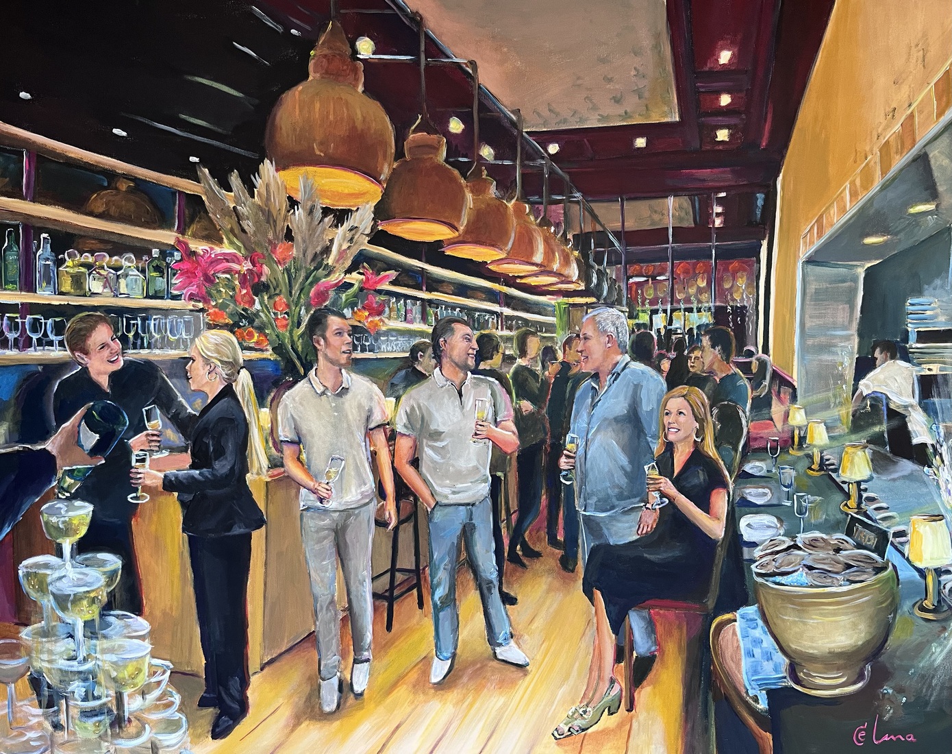 Opening van restaurant Chop Chop, Amsterdam