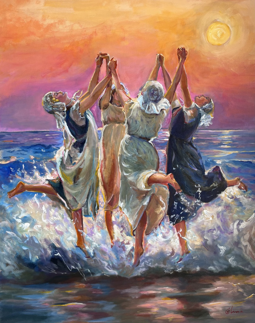 Dansen aan zee