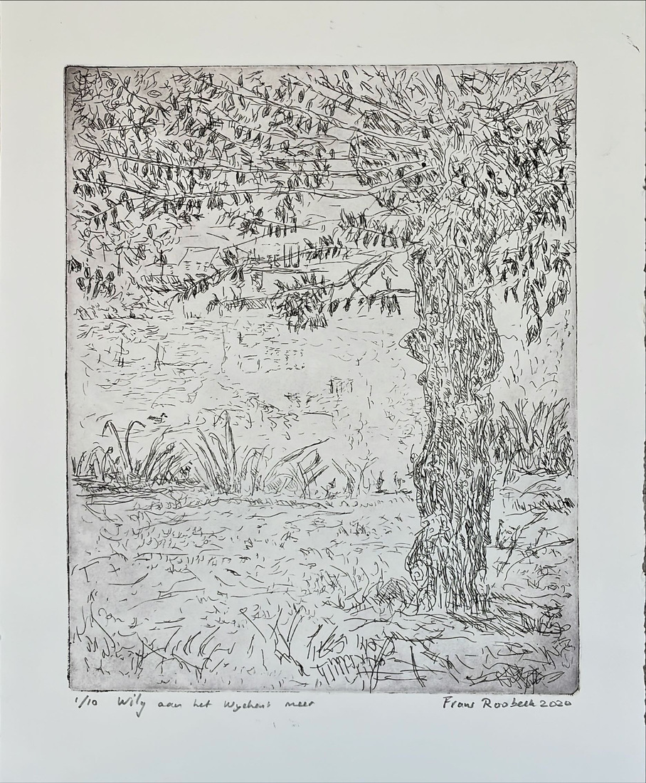 Wilg aan het Wijchen's meer