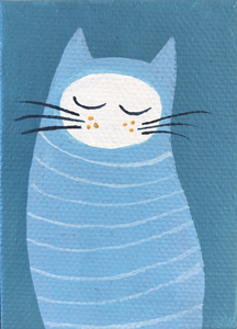 Kleurrijke verzameling katten