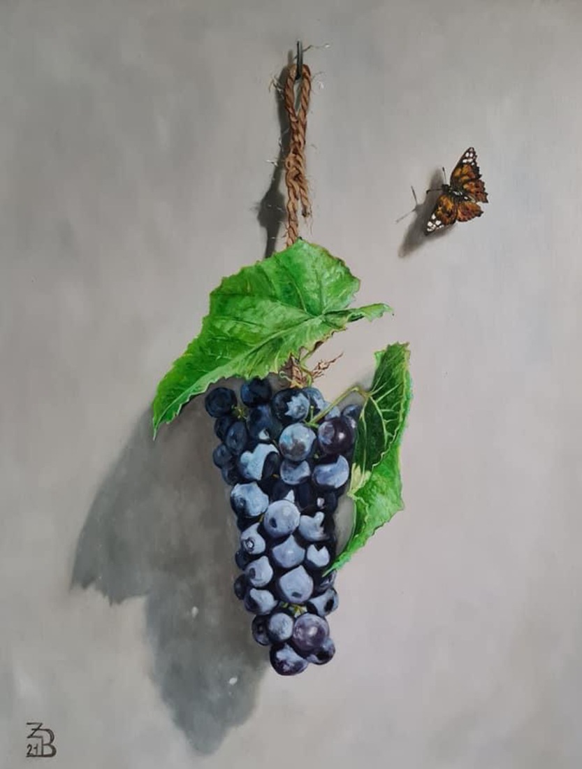 Tromp l’oeil Druiven