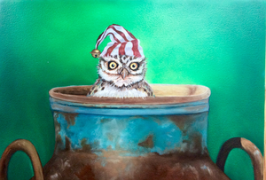 Olie schilderijen van dieren