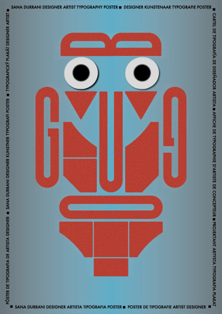 Typographic Portrait