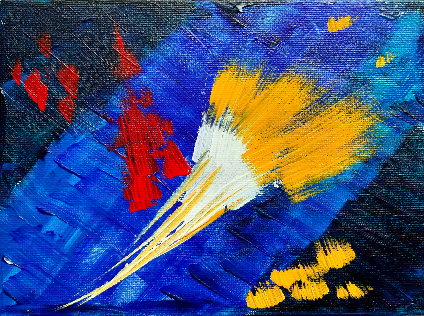 Compositie in Blauw 3