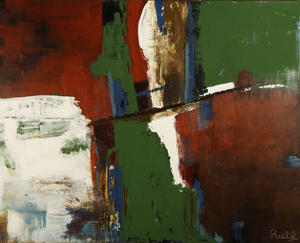 Abstracten Kleurrijke werken van RietjeArt