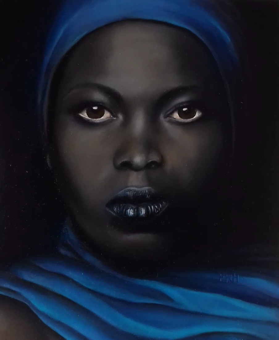 Portret of an African lady