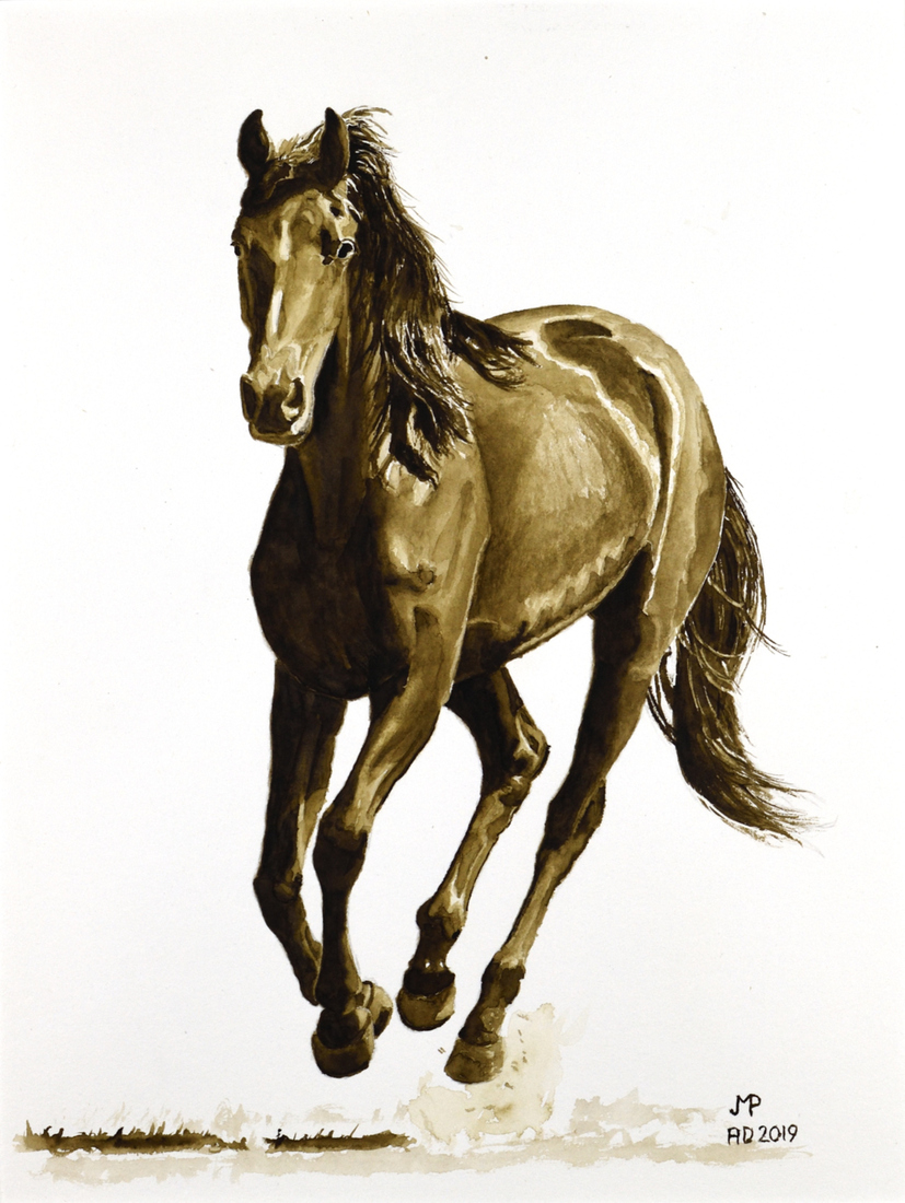 In galop