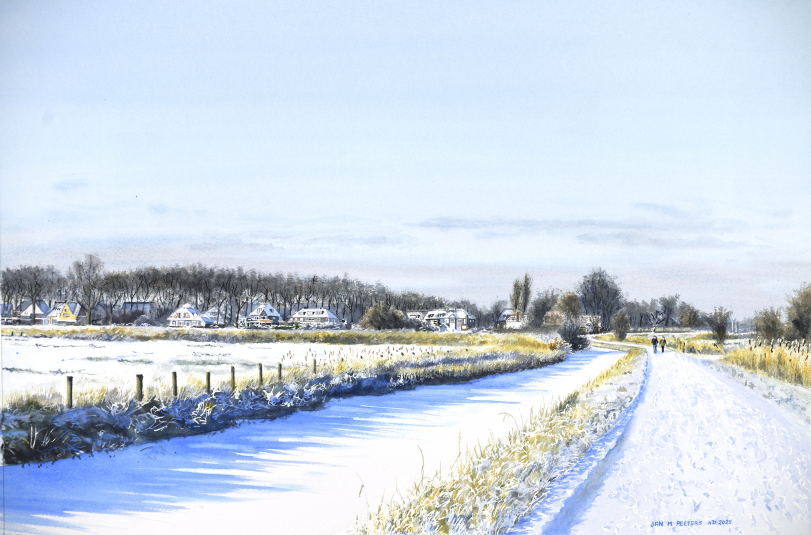 Bossche Broek in de winter