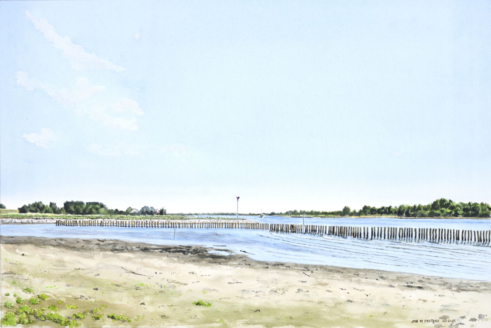 Lek bij Fort Honswijk