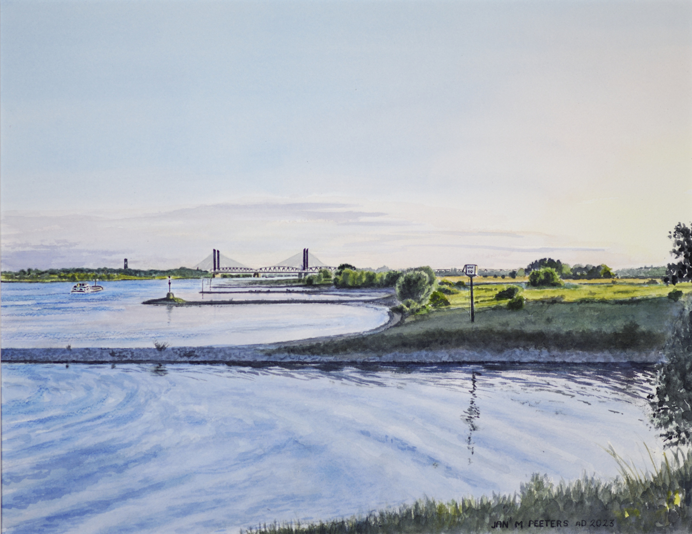 View at Zaltbommel