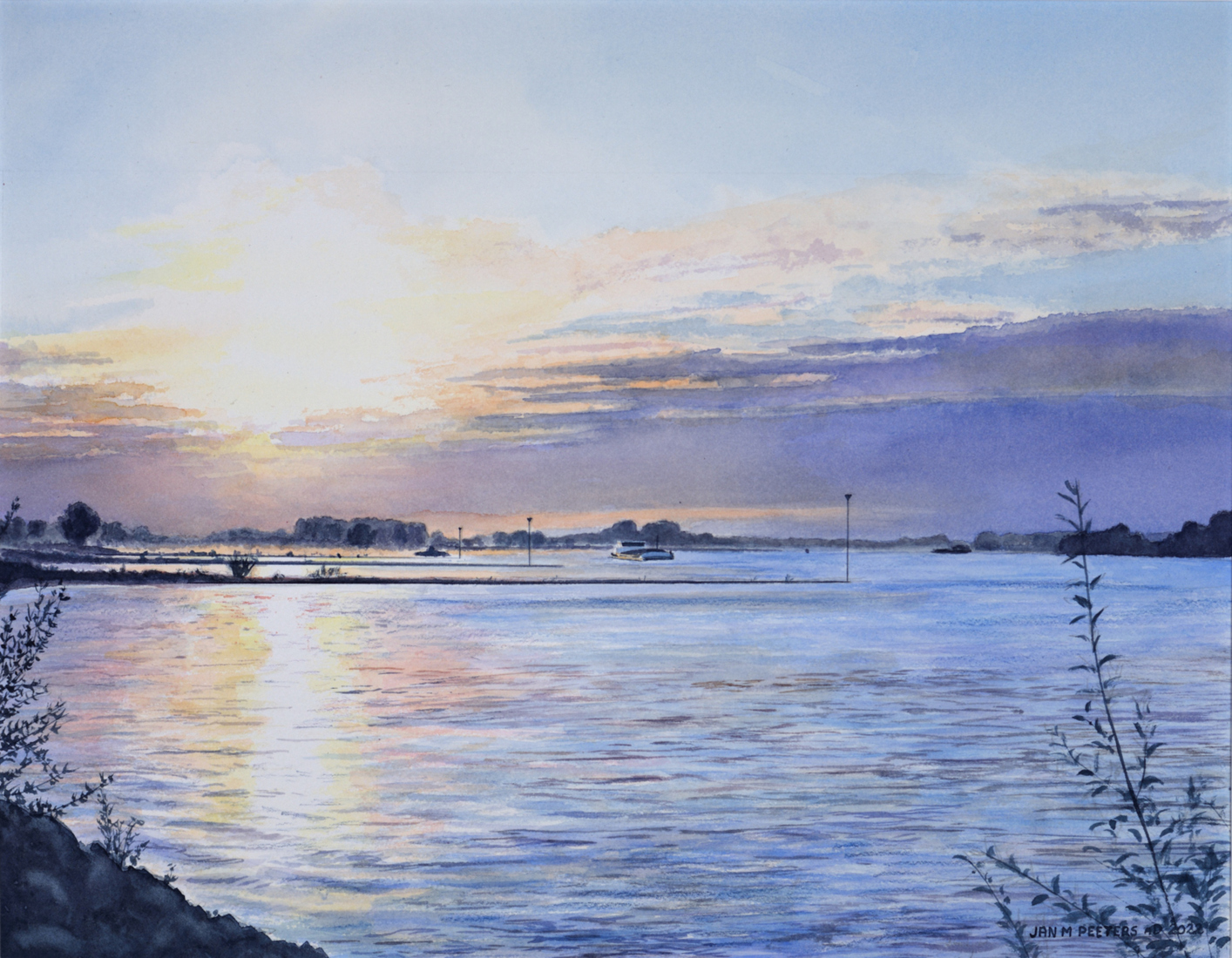 Waal near Opijnen