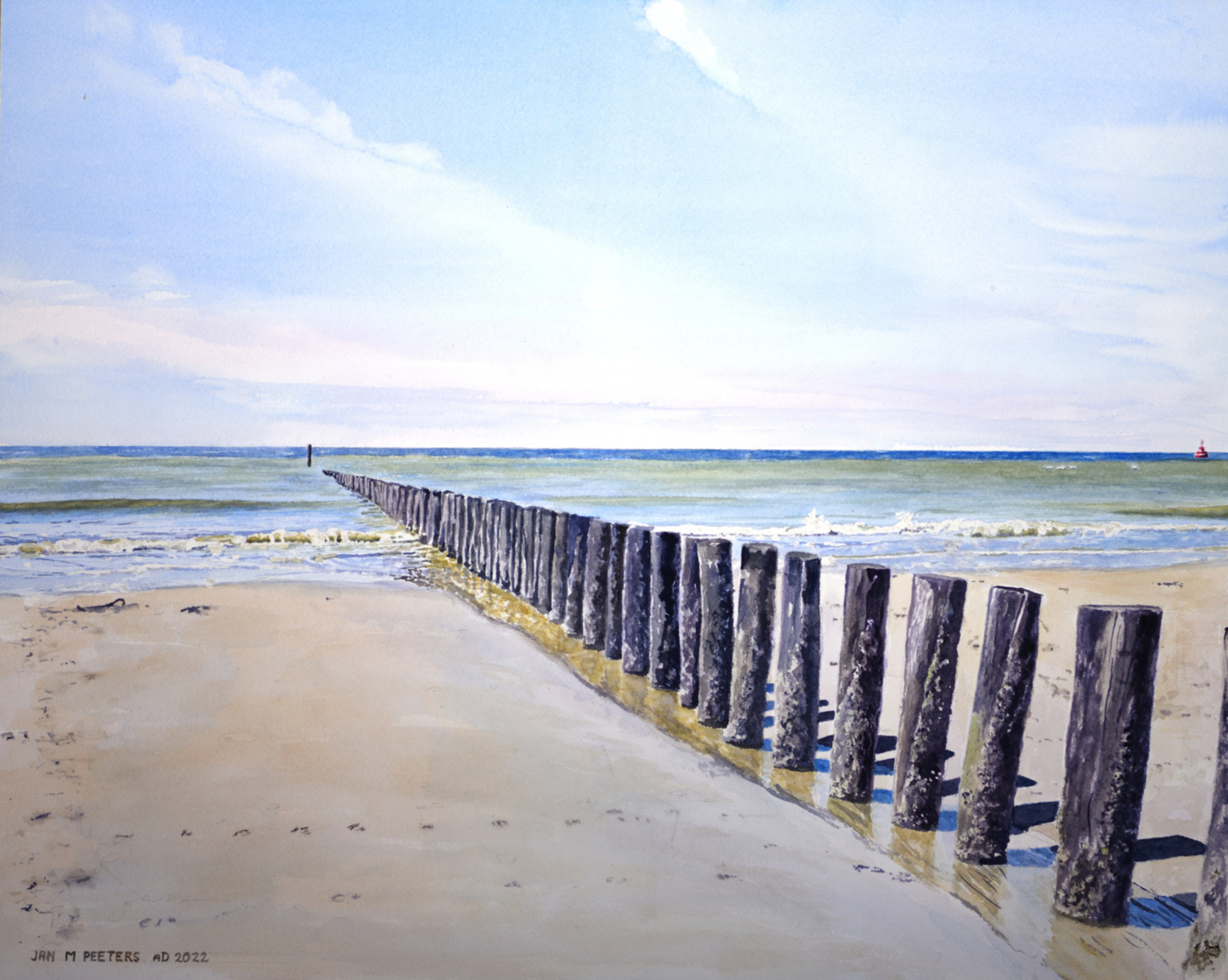 De Scheldemonding bij Koudekerke