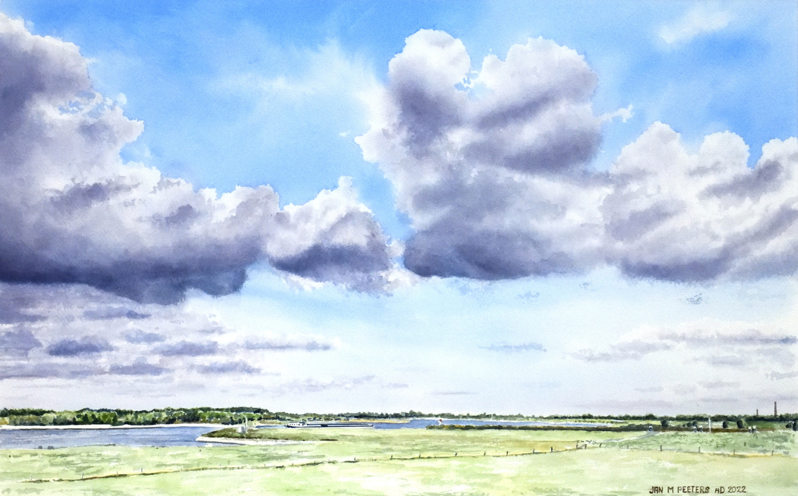 Buien in het rivierenland