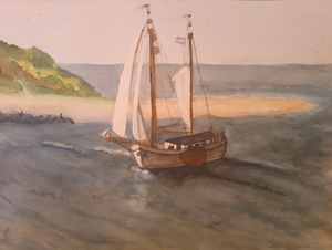 aquarel ontdekken via een schriftelijke/online cursus