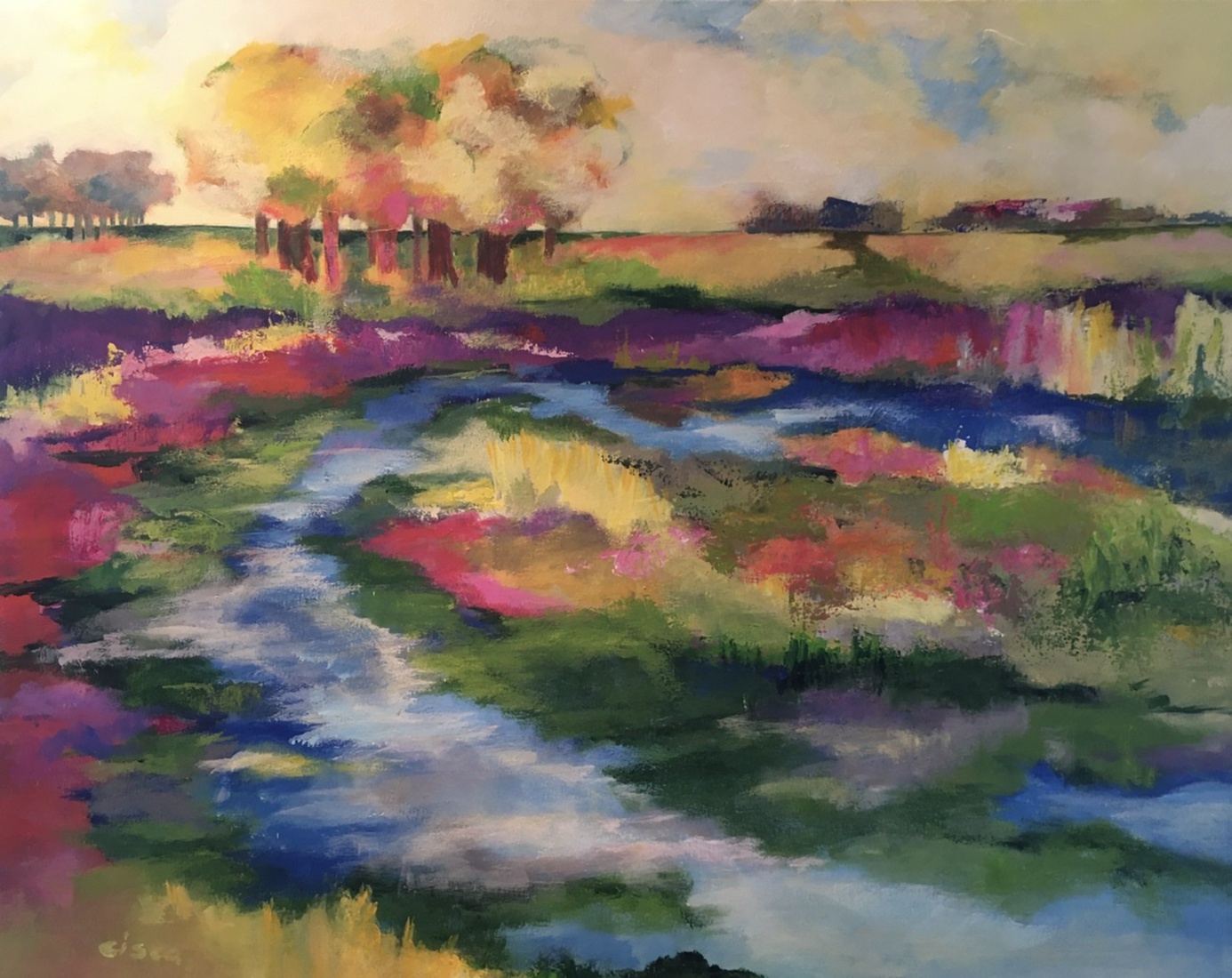 Landschap in Drenthe.