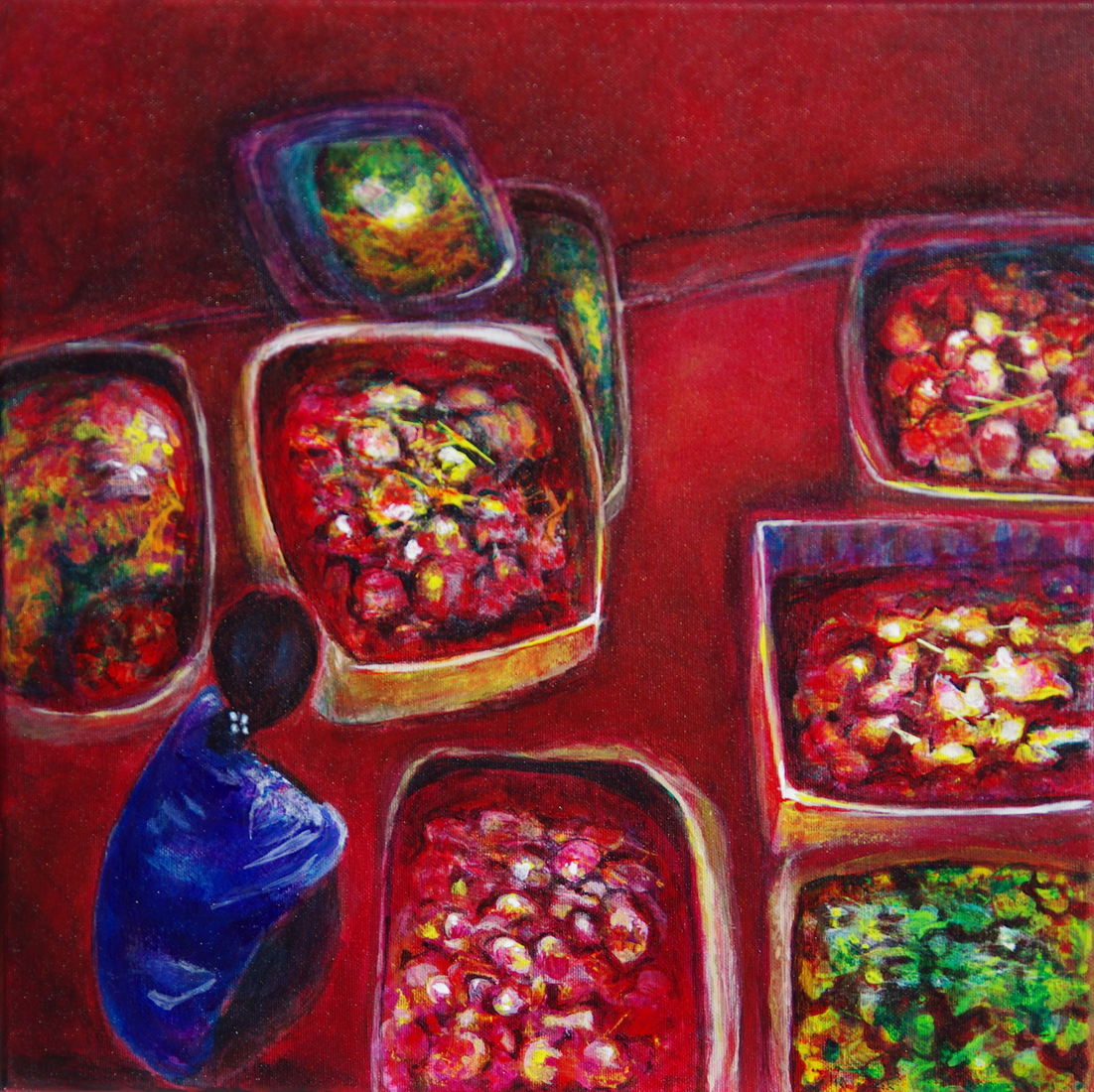 Aziatische nachtmarkt I