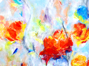 Hoe dan ook: bloemen. Met de beleving van dat moment. Speels, bont, zacht of wat robuuster. 