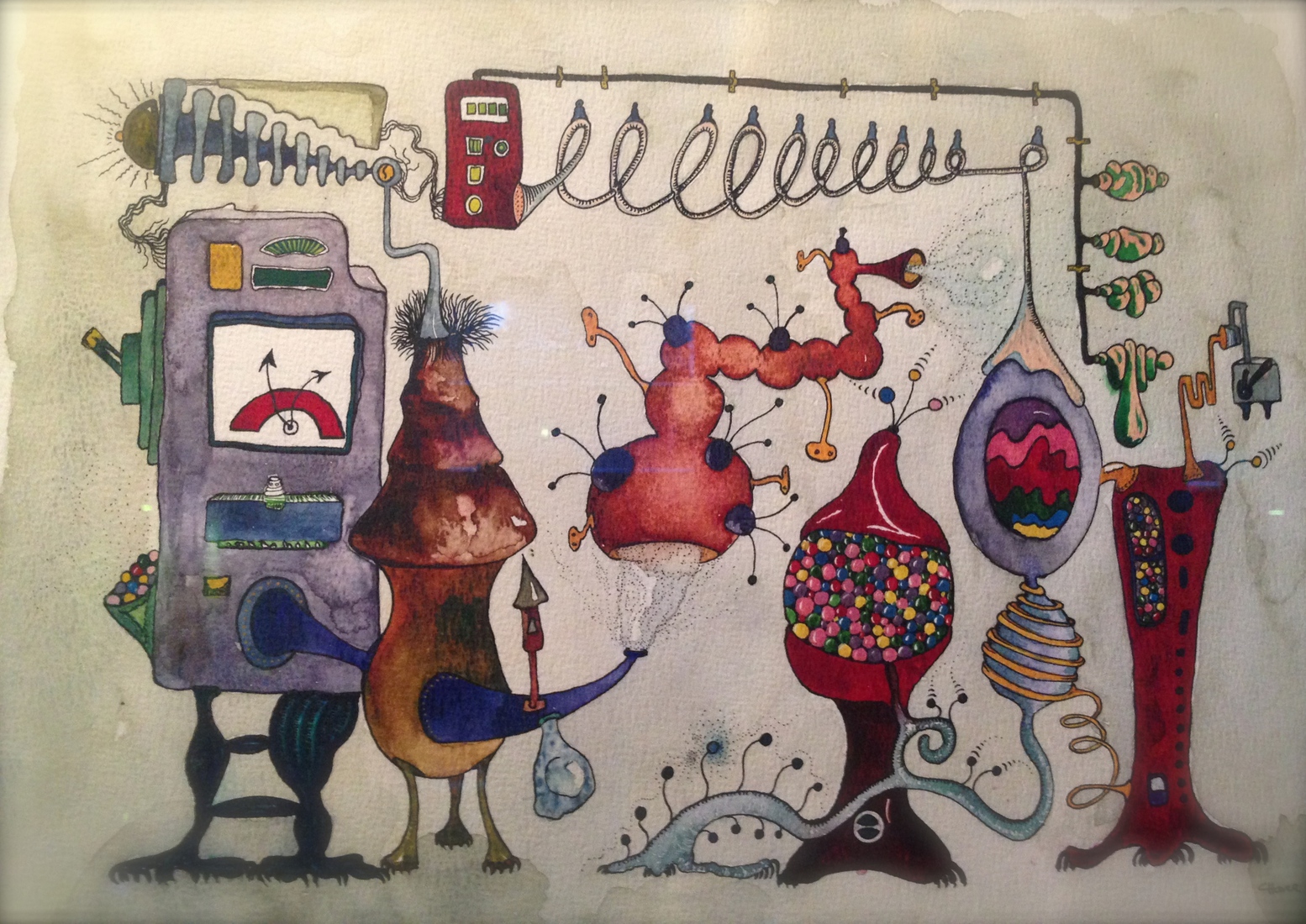 Kauwgomballenautomaat