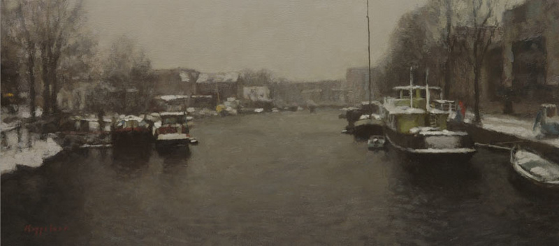 Realengracht in de Winter