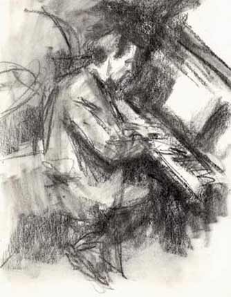 Jazz pianist, Herbert de Jonge