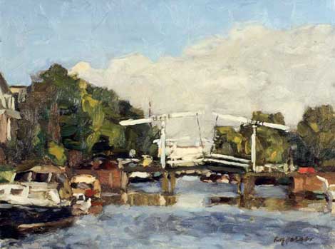 Ophaalbrug, Draw-bridge, Realengracht, Amsterdam