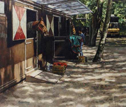 Stables at race-course Duindigt