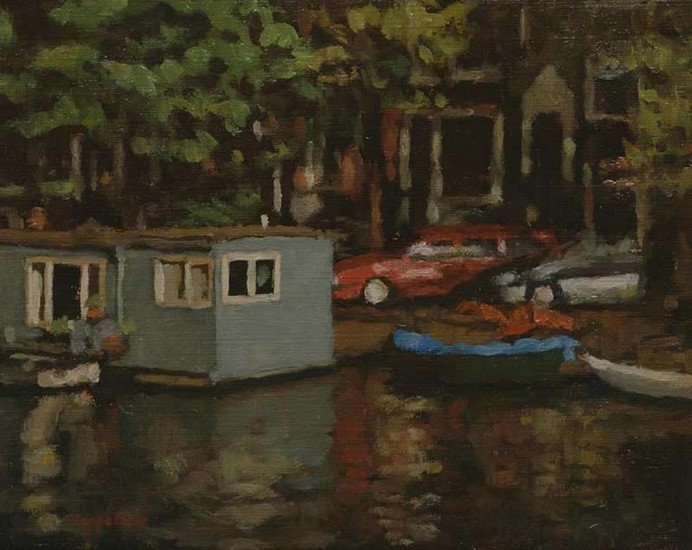 Late Sunlight At Herengracht Canal