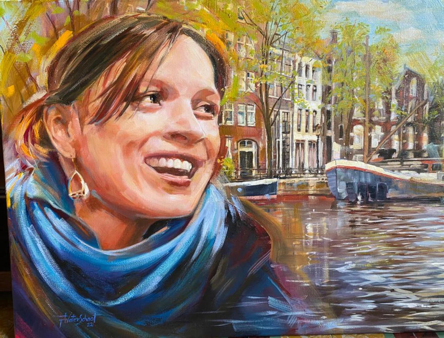 Portret jonge vrouw