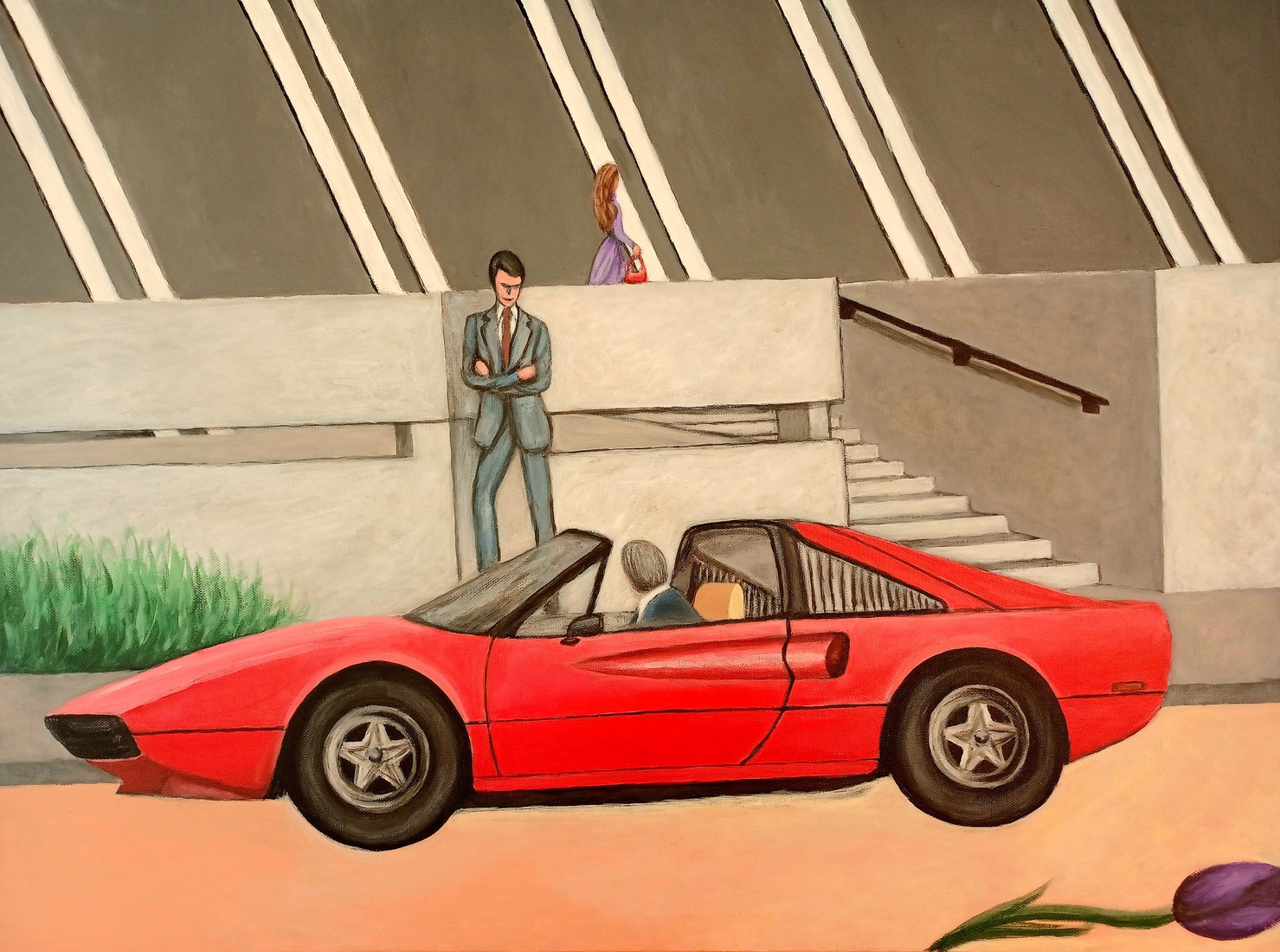 'Ferrari, Blake, Adam and Maria' (series 'Red fantasies')