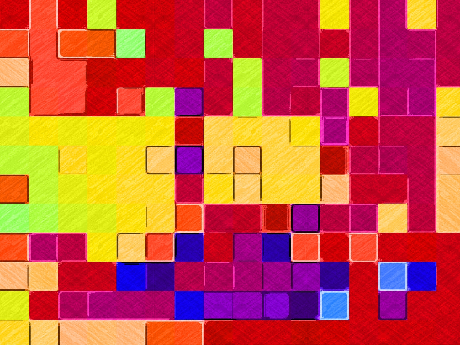 'Between me and the car'