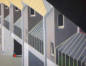 In this group of works I indulge in my fantasies; memories of great, important and also difficult times in my life.
In this place locations, symbols, movies, tv shows and icons play an important role. By reliving memories I track down the origins of my fantasies, ideas about beauty and style and even ambitions. Connections are sometimes simple, and sometimes complicated.