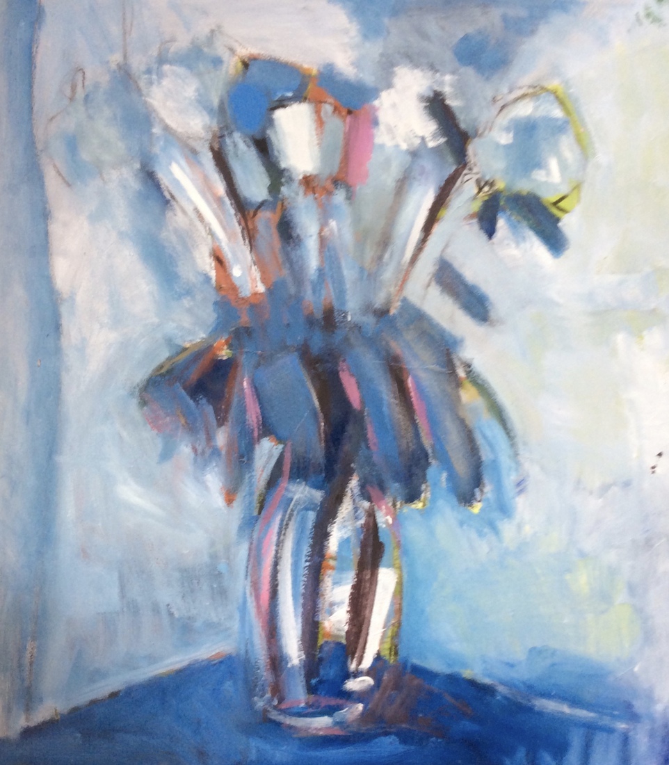 blauwe bloemen