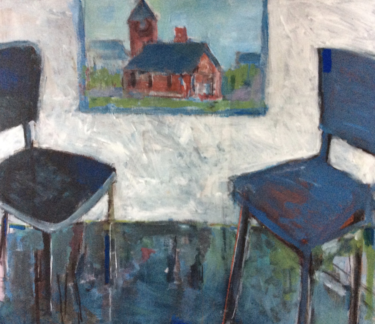 Kamer met schilderij