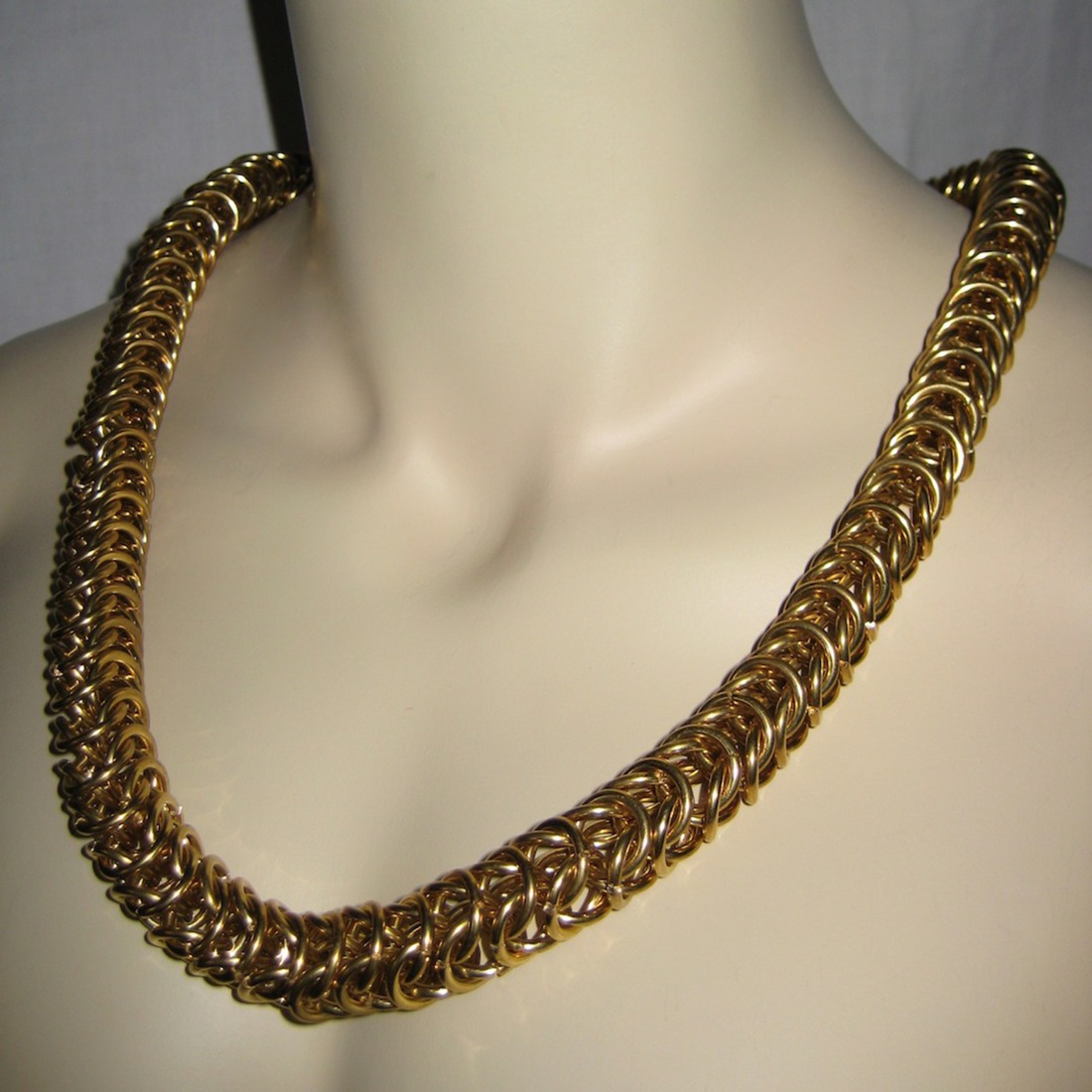 4in1 brass necklace