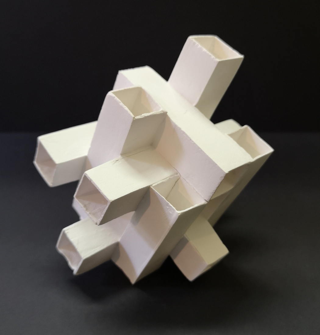 Abstract geometrisch beeld P9.1