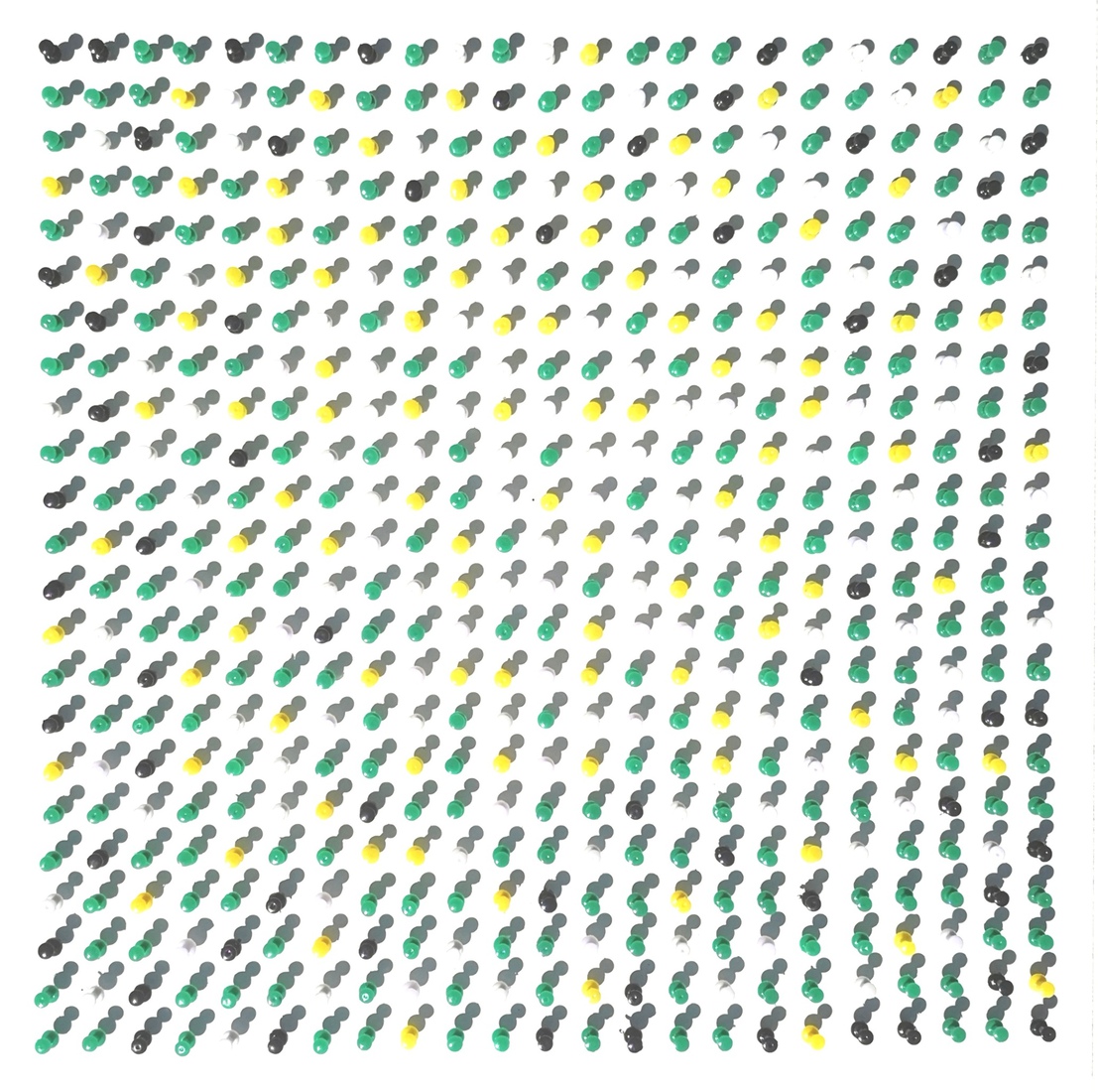 Pushpin Variation 'Field of Wishes' 