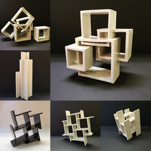 Abstract keramisch werk 