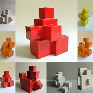 Geometrisch en modern keramiek. 