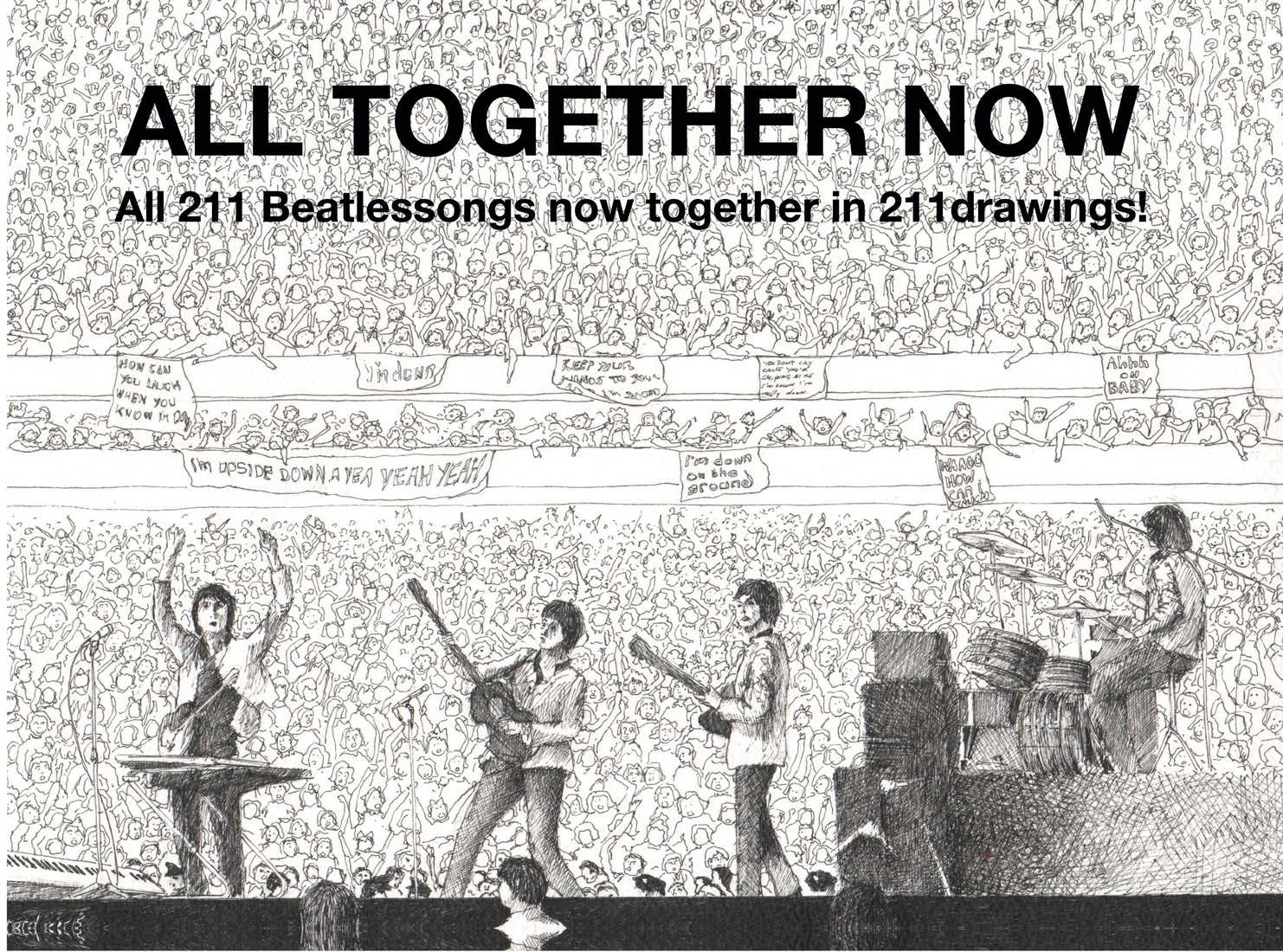 All together now, the book