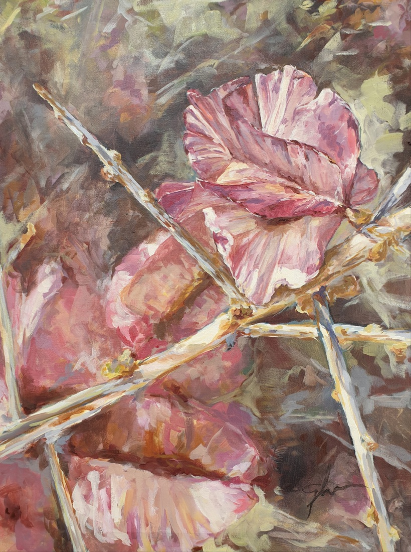 Even the desert blooms