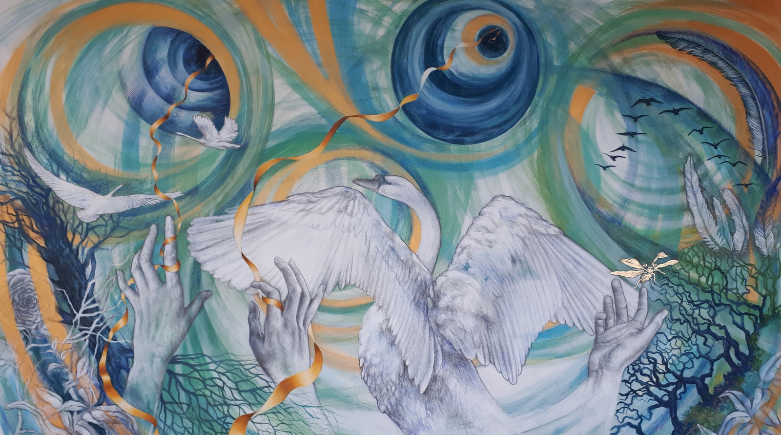 One day I'll fly away.