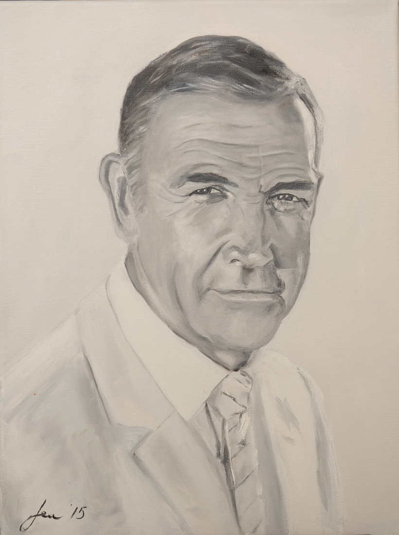 Portret Sean Connery